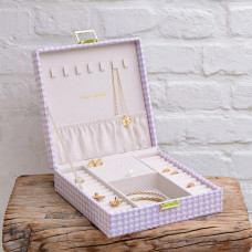 Maison Scarlett Anne Purple Pewter Jewelry Box