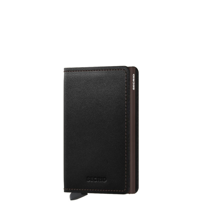 Secrid Slimwallet Original Cardholder Black Brown