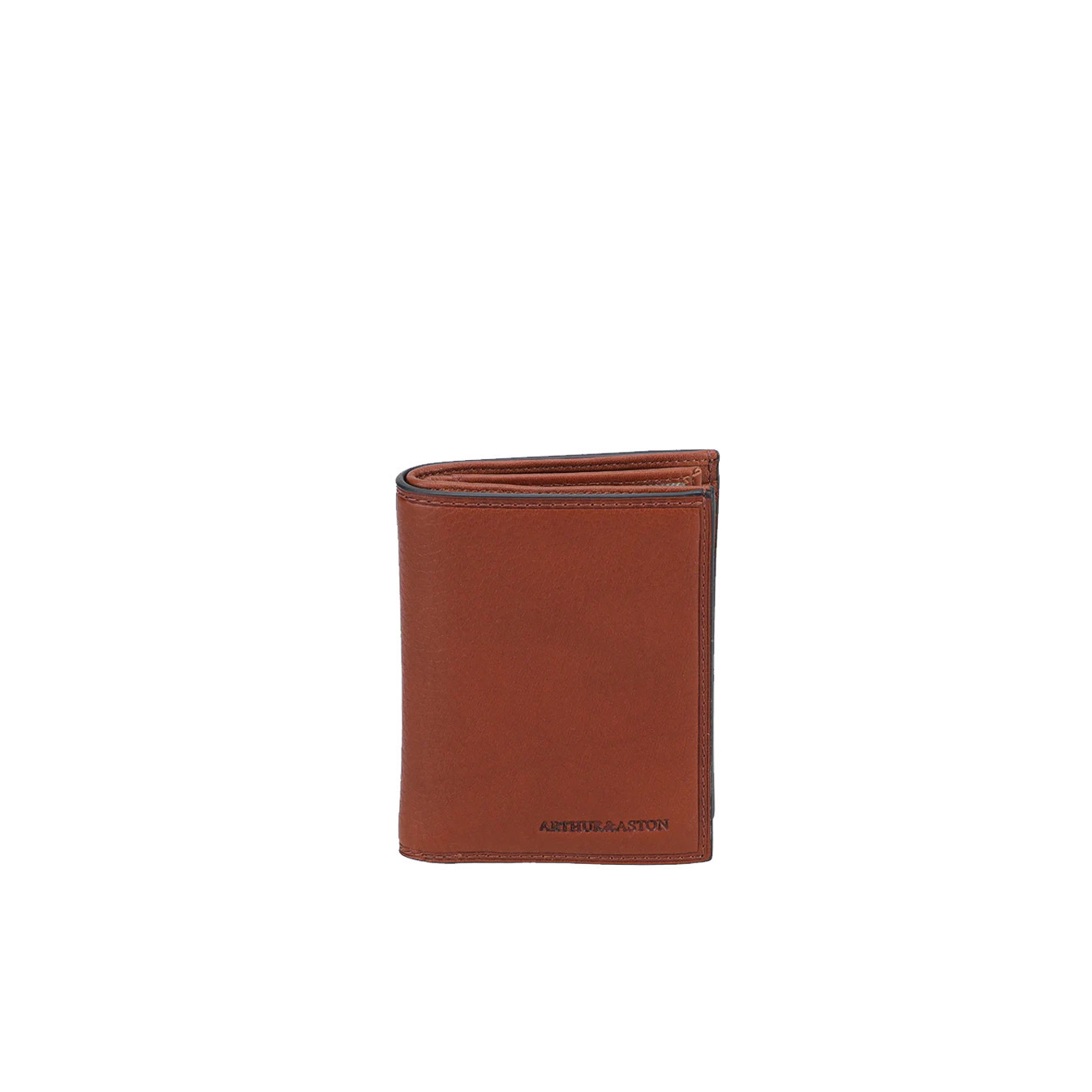 Arthur Et Aston José 3-Compartment Leather Wallet S Cognac