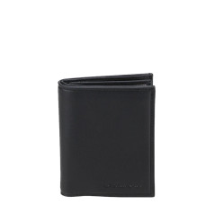 Arthur Et Aston José 3-Compartment Leather Wallet S Black