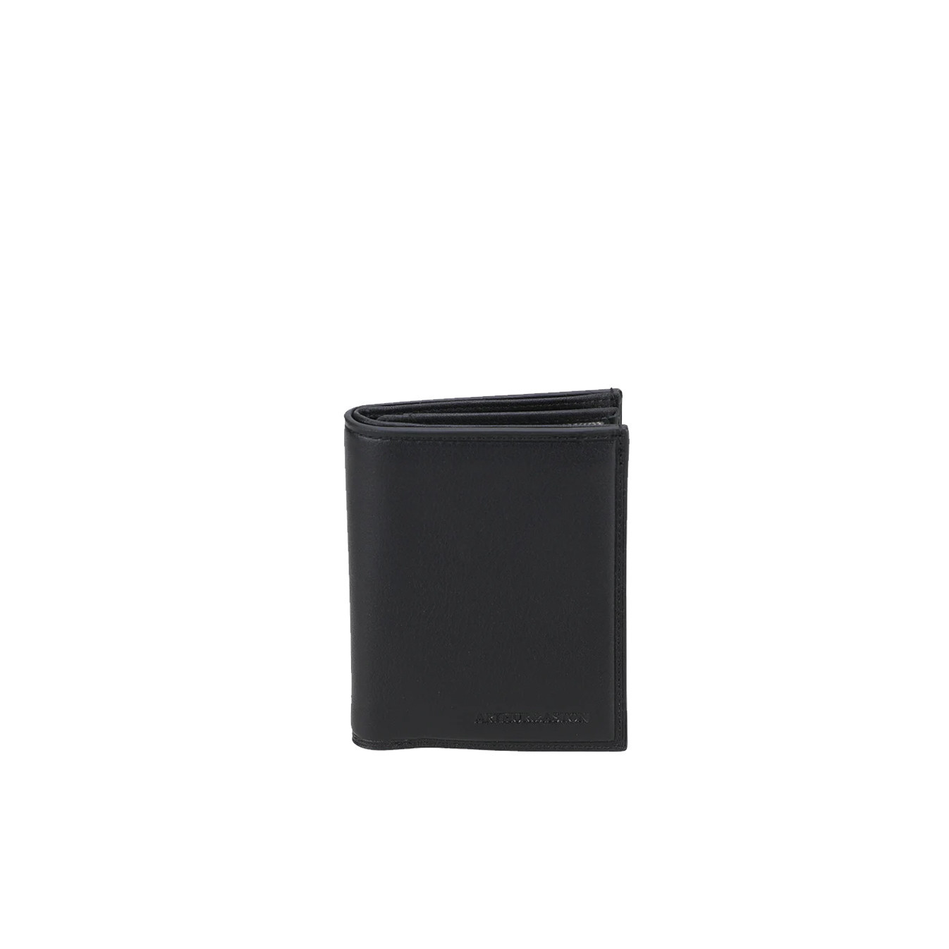Arthur Et Aston José 3-Compartment Leather Wallet S Black