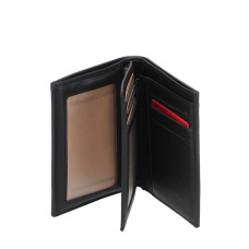 Arthur Et Aston José 3-Compartment Leather Wallet S Black