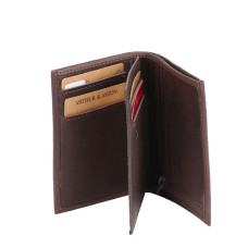 Arthur Et Aston Johany Small Saddle Leather Wallet