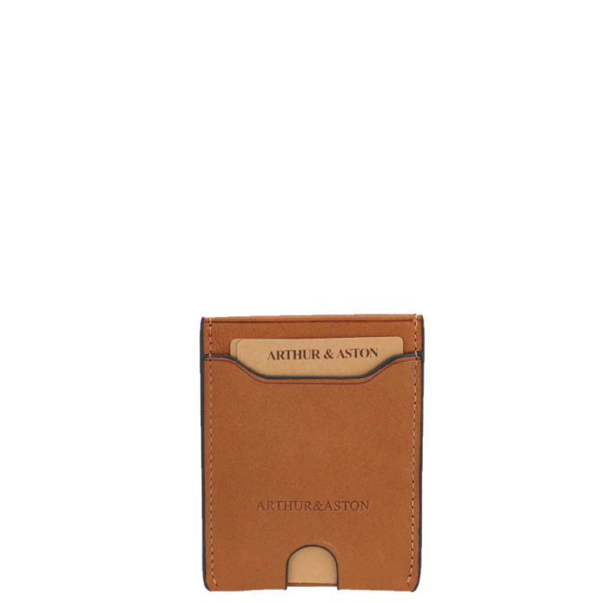 Arthur & Aston Léon Card Holder Cognac Leather