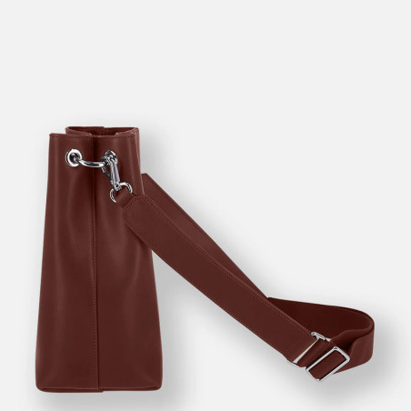 Ateliers Fourès Alceste Bucket Bag with Shoulder Strap H610 Fawn