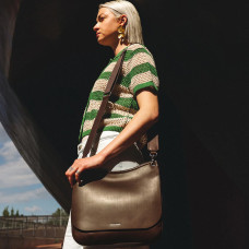 Ateliers Fourès Aphrodite H314 Handbag Coffee