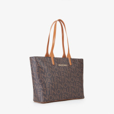 Valentino Regina Re Shopping Bag M Moro/Naturale