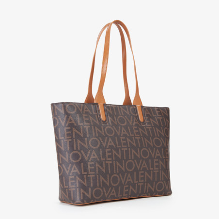 Valentino Regina Re Shopping Bag M Moro/Naturale