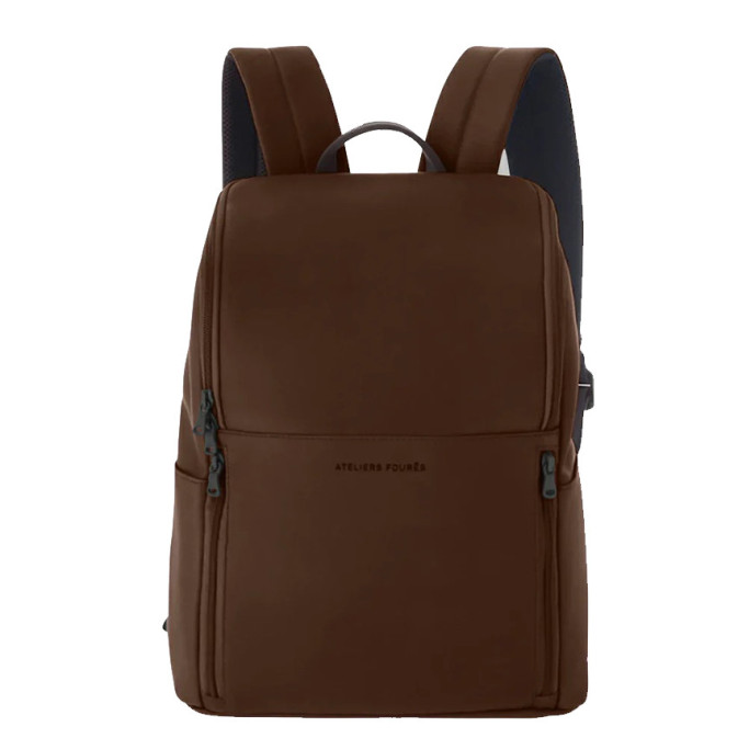 Foures Workshops Baroudeur Parthénon Backpack F9456 Cognac