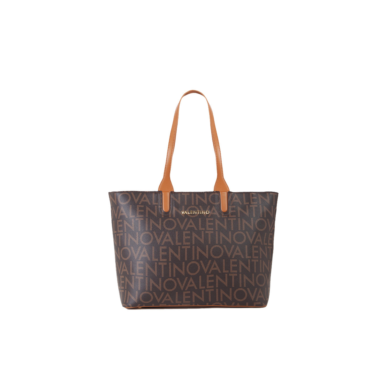 Valentino Regina Re Shopping Bag M Moro/Naturale