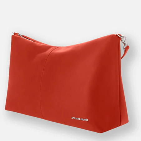 Ateliers Fourès Iliade Carry-on Zippered Bag I926 Confite Orange