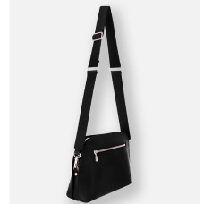 Ateliers Fourès Odyssée Large Format Crossbody Bag H749 Black