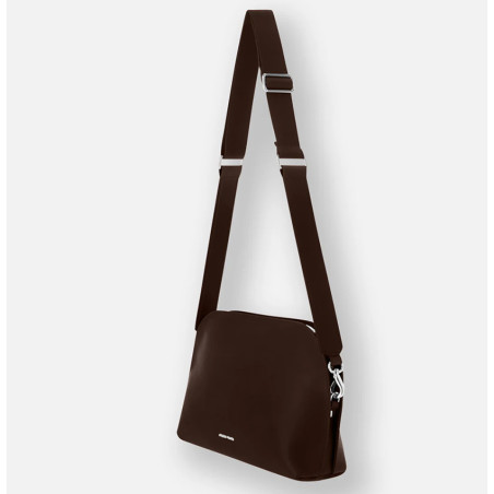 Ateliers Fourès Odyssée Large Format Crossbody Bag H749 Coffee