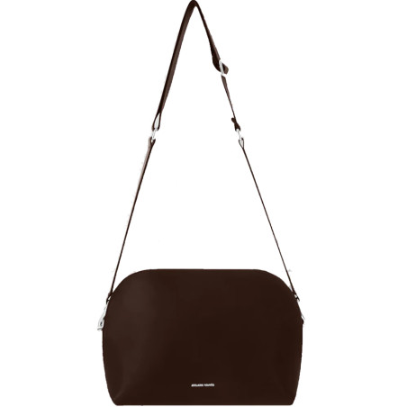 Ateliers Fourès Odyssée Large Format Crossbody Bag H749 Coffee