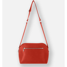 Ateliers Fourès Odyssée Large Format Shoulder Bag H749 Orange