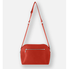 Ateliers Fourès Odyssée Large Format Shoulder Bag H749 Orange