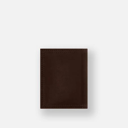 Ateliers Fourès Platon Card Holder H25X Coffee