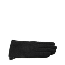 Atoll Palm Winter Refinement Suede Effect Black Gloves