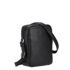 Arthur and Aston Ange Shoulder Bag in Leather S Black