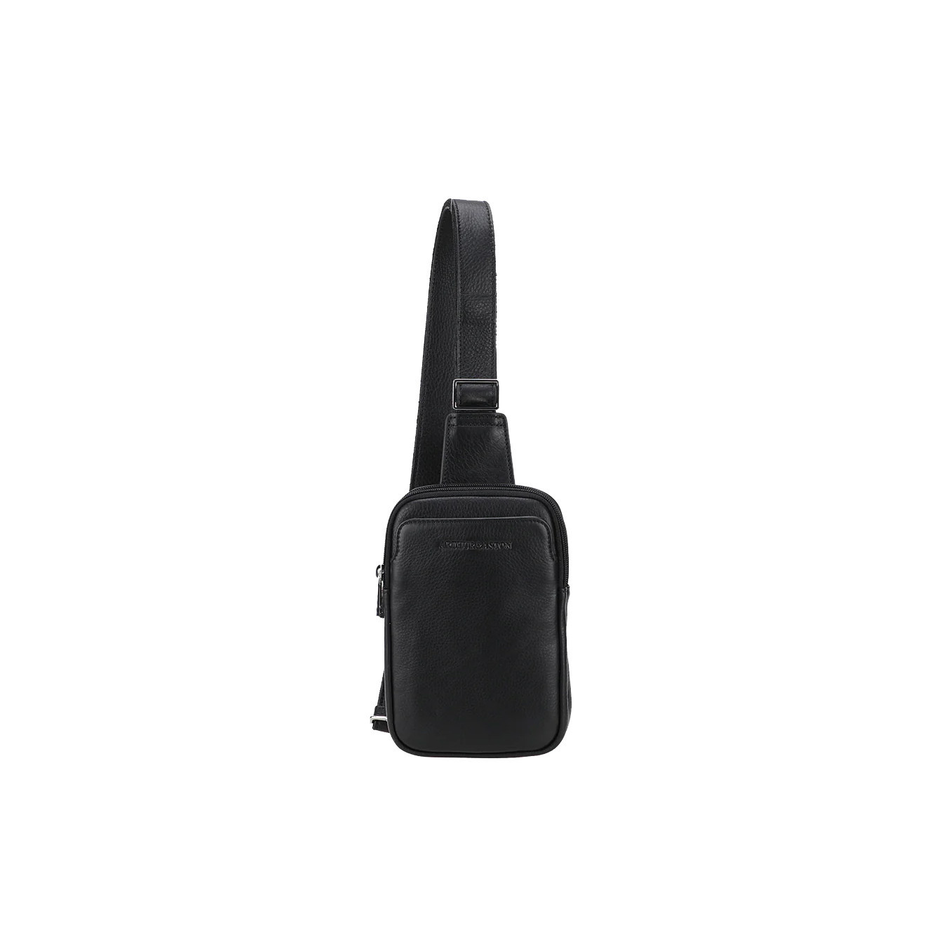 Arthur et Aston Ange Sac Holster En Cuir M 2 Compartiments Noir
