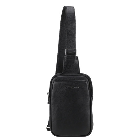 Arthur et Aston Ange Sac Holster En Cuir M 2 Compartiments Noir