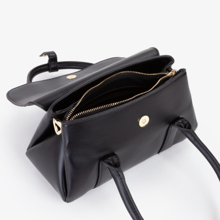 Valentino West Re Sac Porté Main Nero ouvert