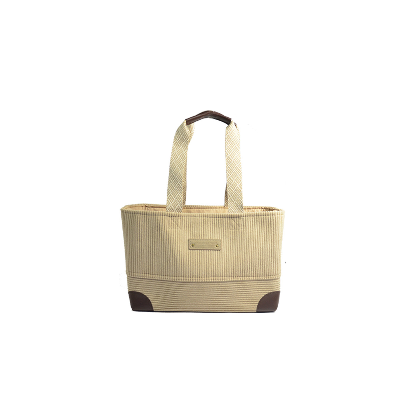 Le Voyage en Panier Duviner Cabas S Velvet Beige