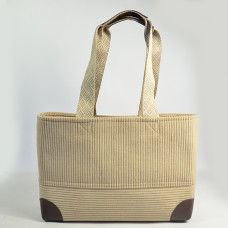 Le Voyage en Panier Duviner Cabas S Velvet Beige