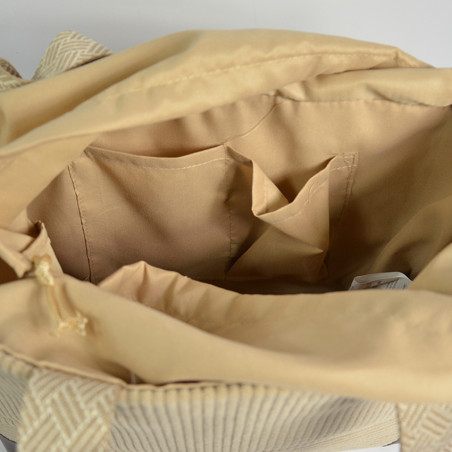 Le Voyage en Panier Duviner Cabas S Velvet Beige
