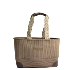 Le Voyage en Panier Duviner Cabas S Velvet Taupe