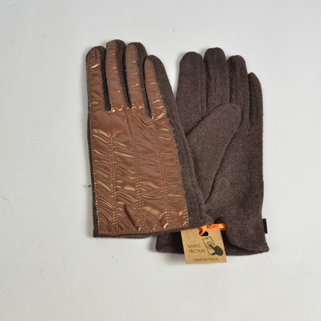 Le Voyage En Panier Manille Gloves TU Brown