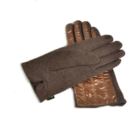 Le Voyage En Panier Manille Gloves TU Brown