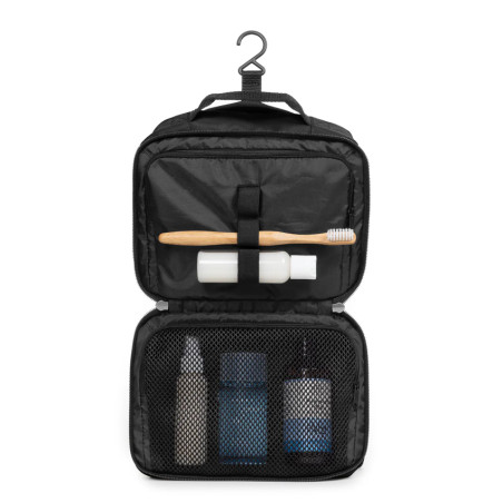 Eastpak Road Kit Trousse de Toilette Déparlant 008 Black ouvert