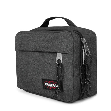 Eastpak Road Kit Faded Flora Toiletry Bag Zipper 77h Black Denim
