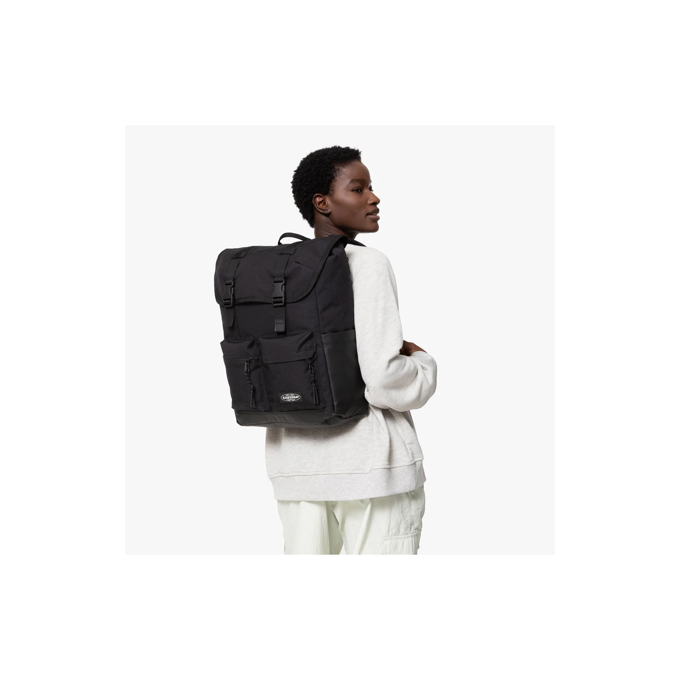 Eastpak Topload Icon Sac A Dos M 4t6 On Black