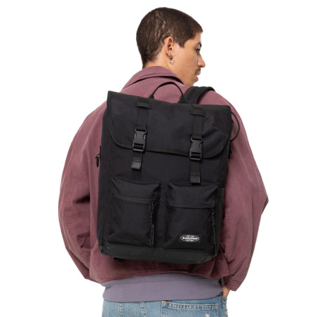 Eastpak Topload Icon Backpack M 4t6 On Black
