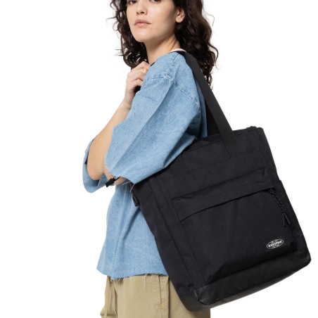 Eastpak Travel Tote Icon Tote Bag Multipoches 4t8 On Black porté