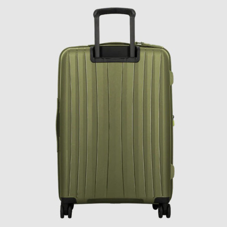 Jump Enais 66cm 4-Wheel Expandable Olive Suitcase