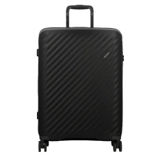 Jump Levante Suitcase 66cm 4 Wheels TSA Black