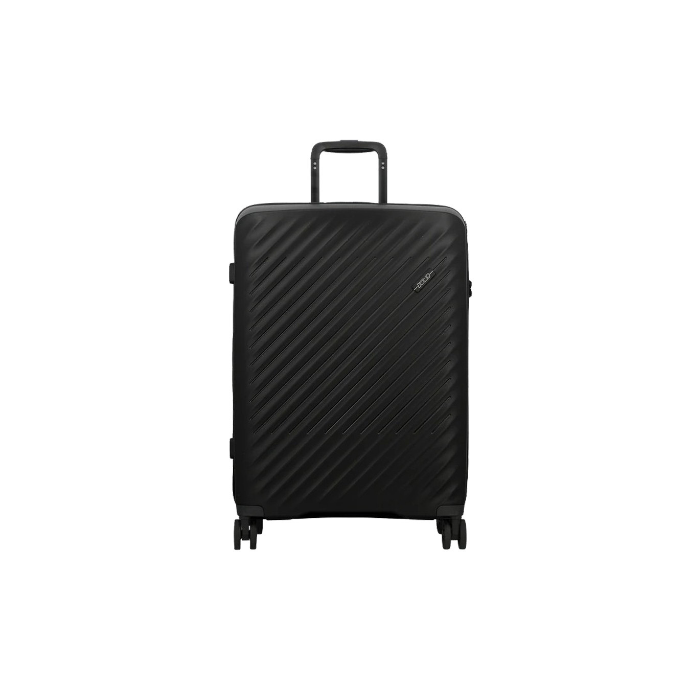 Jump Levante Suitcase 66cm 4 Wheels TSA Black
