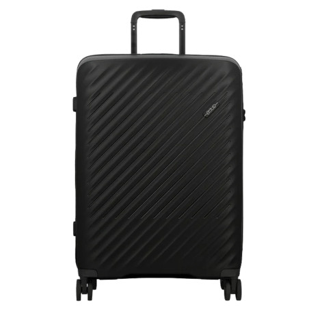 Jump Levante Suitcase 66cm 4 Wheels TSA Black