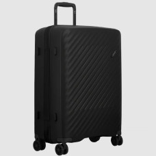 Jump Levante Suitcase 66cm 4 Wheels TSA Black