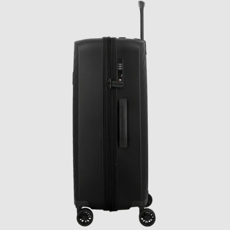 Jump Levante Valise 66cm 4 Roues TSA Noir profil