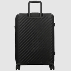 Jump Levante Suitcase 66cm 4 Wheels TSA Black