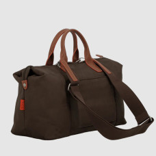Jump Uppsala Soft Sac Weekend 45cm Chocolat côté bandoulière