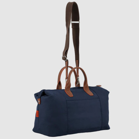 Jump Uppsala Soft Sac Weekend 45cm Marine bandoulière épaule côté