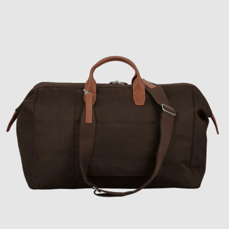 Jump Uppsala Soft Sac Weekend 54cm Chocolat face avec bandoulière