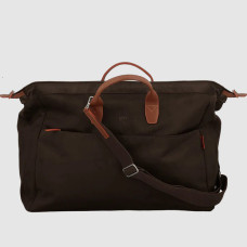 Jump Uppsala Soft Sac Weekend 54cm Chocolat dos avec bandoulière