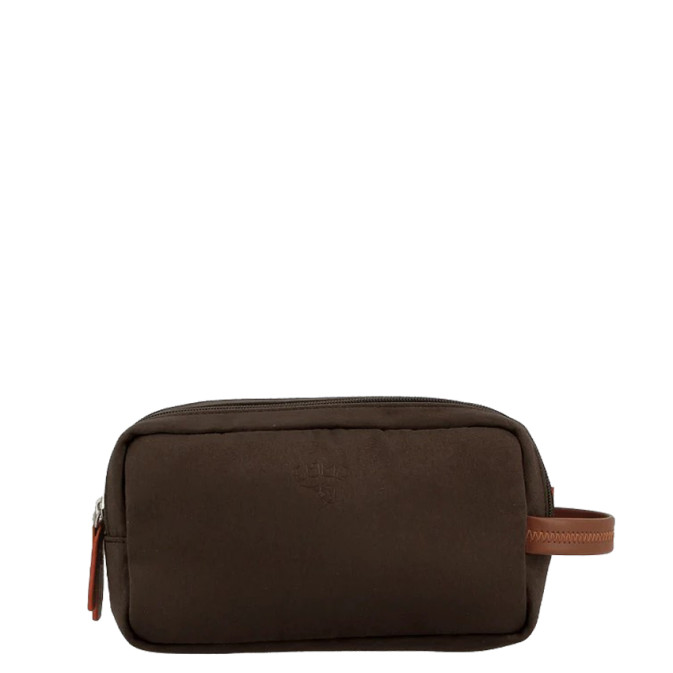 Jump Uppsala Soft Toiletry Bag 2 Compartments Chocolate