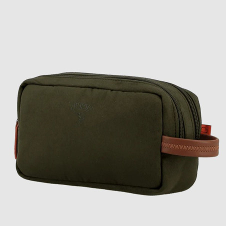 Jump Uppsala Soft Toiletry Bag 2 Compartments Olive
